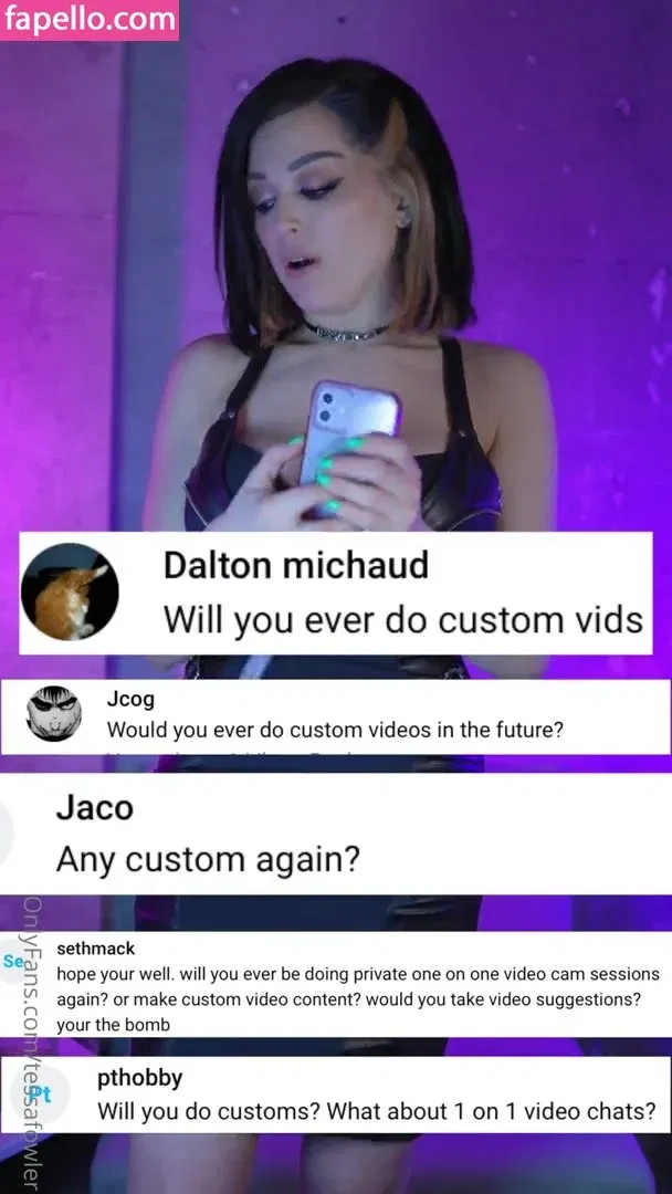 Tessa Fowler Onlyfans Photo Gallery 