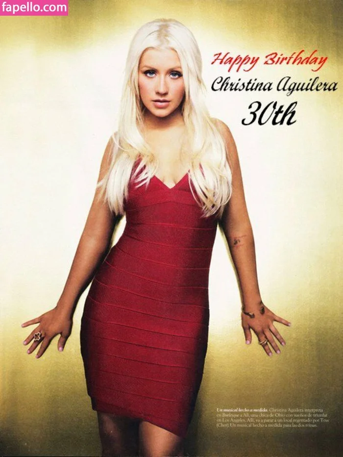 Christina Aguilera Onlyfans Photo Gallery 