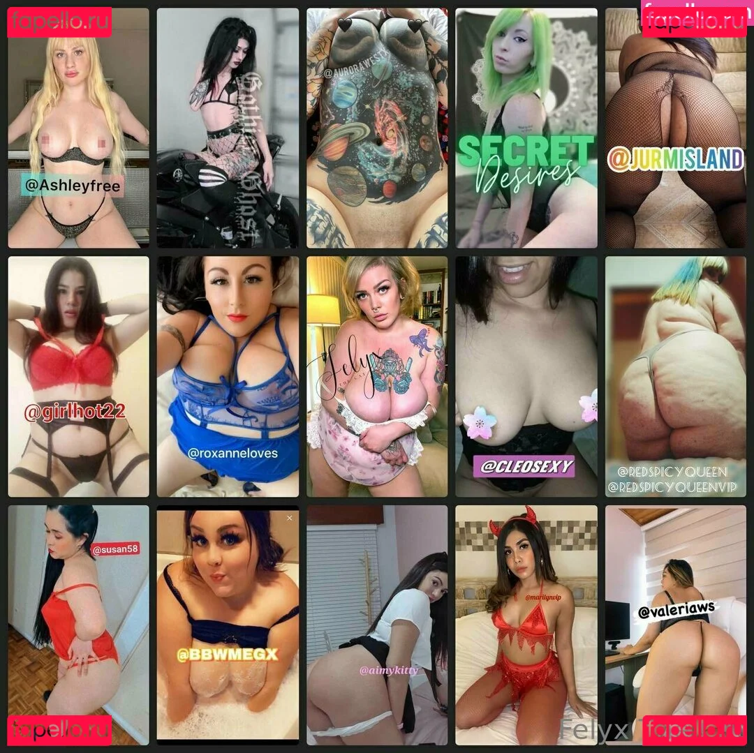 felyxfree Onlyfans Photo Gallery 