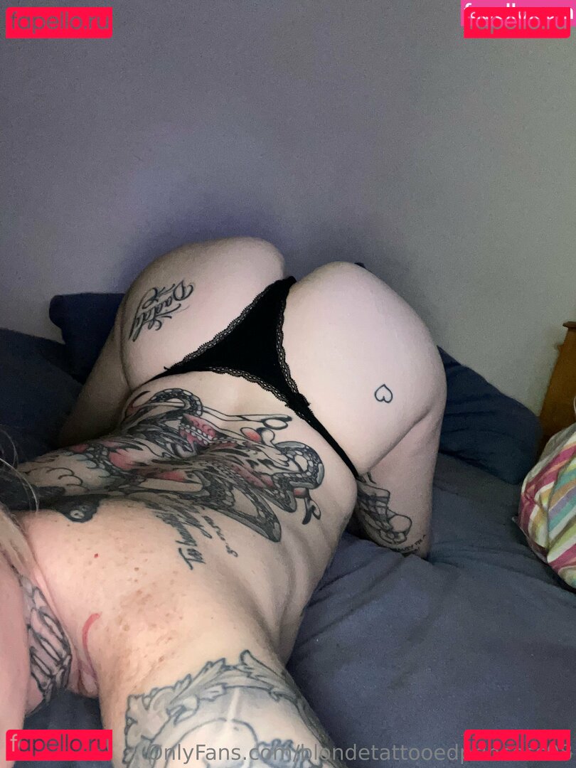 blondetattooedprincess98 Nude Onlyfans Photo 9