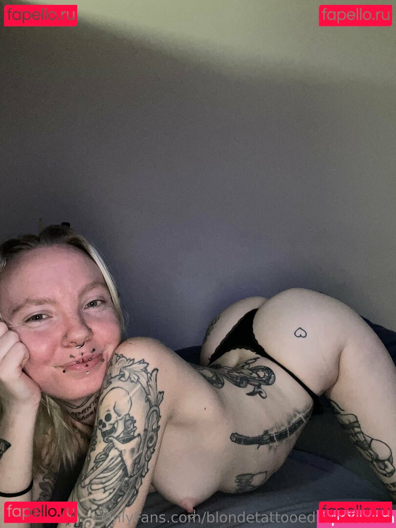 blondetattooedprincess98 Nude Onlyfans Photo 10