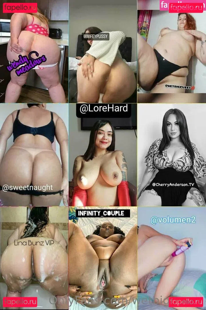 wetbigpussy Onlyfans Photo Gallery 