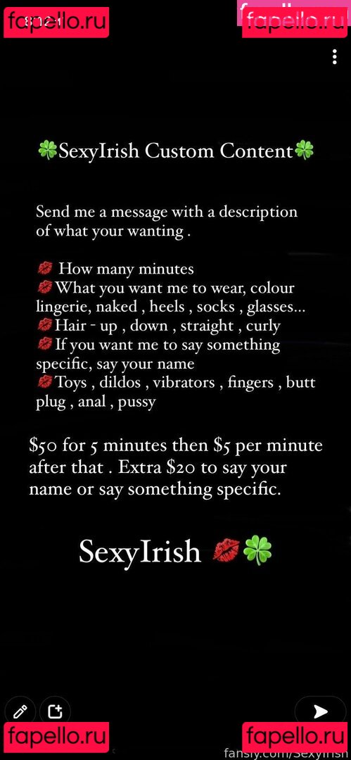 SexyIrish Nude Onlyfans Photo 25