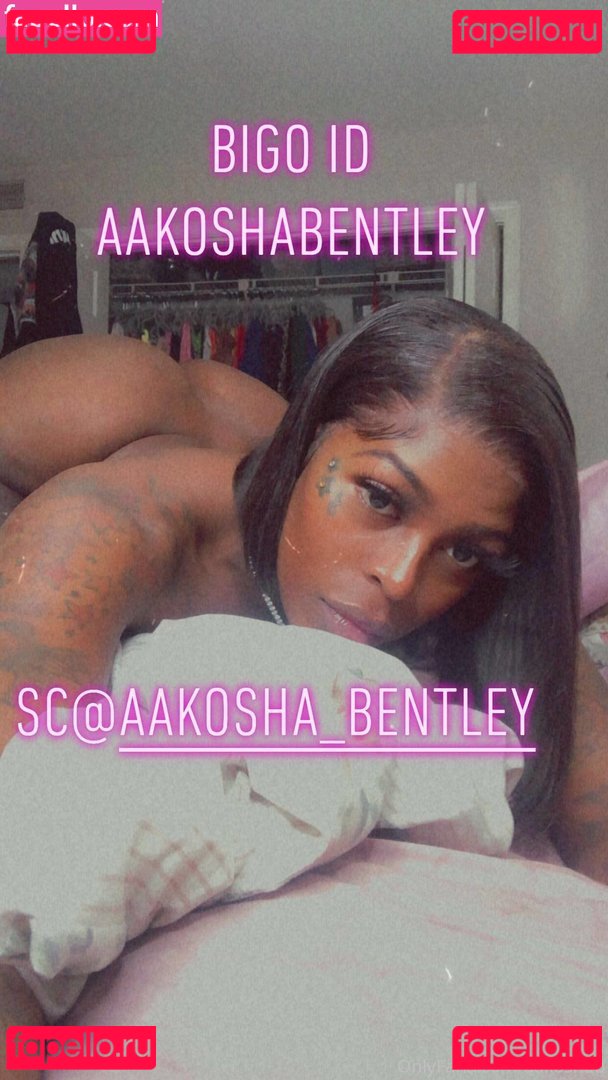 Aakosha Bentley Nude Onlyfans Photo 4