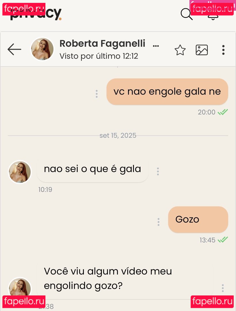 Roberta Faganelli Nude Onlyfans Photo 20
