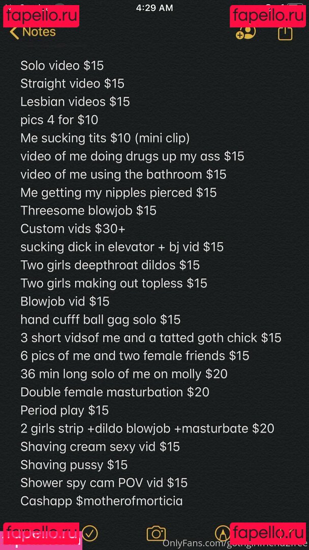 gothgirlfriend2free Nude Onlyfans Photo 3