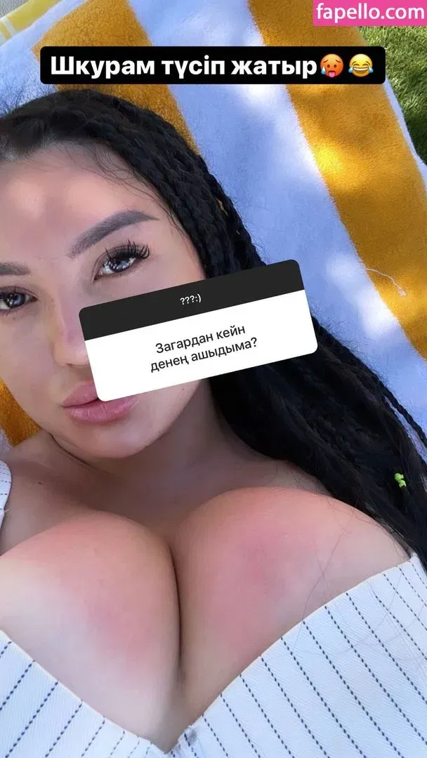 Zhansaya Dakarimova Onlyfans Photo Gallery 