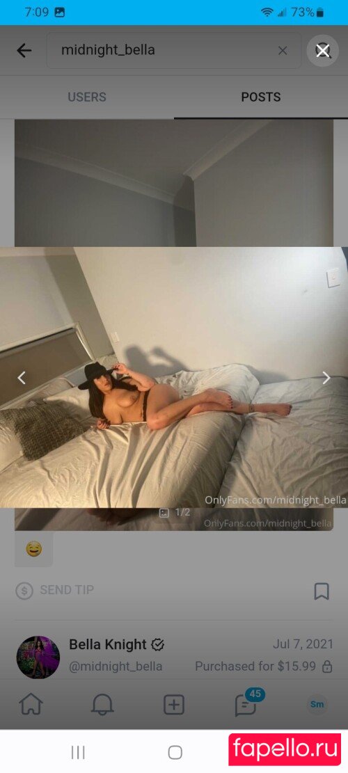 Belle Midnight Nude Onlyfans Photo 5
