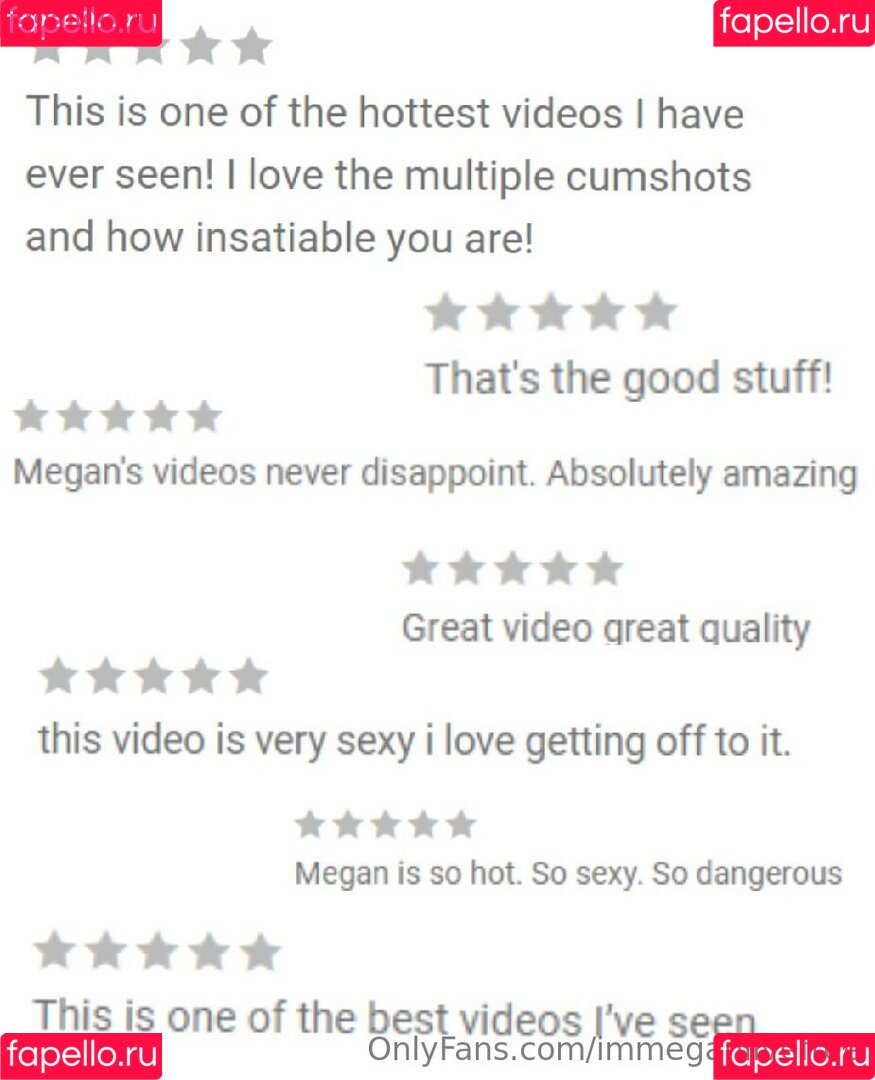 immeganlivefree Onlyfans Photo Gallery 