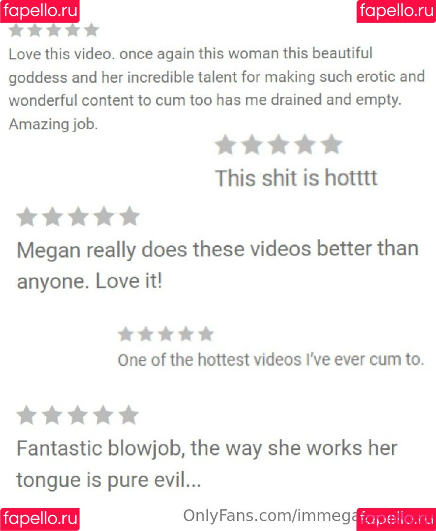 immeganlivefree Onlyfans Photo Gallery 