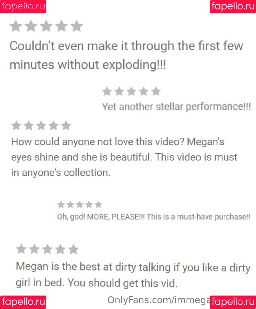 immeganlivefree Onlyfans Photo Gallery 