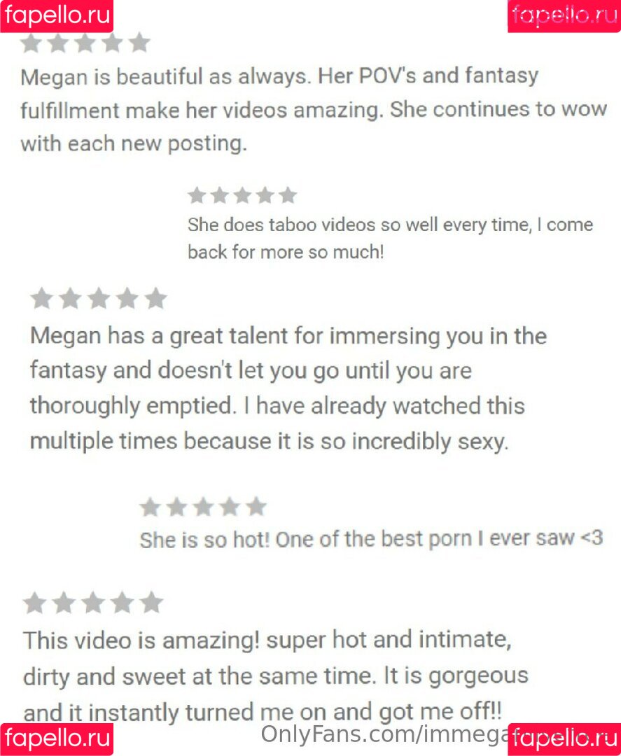 immeganlivefree Onlyfans Photo Gallery 