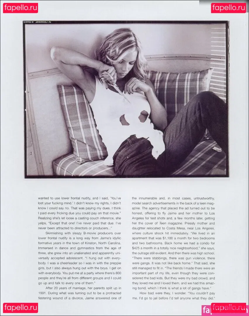 Jaime Pressly Onlyfans Photo Gallery 