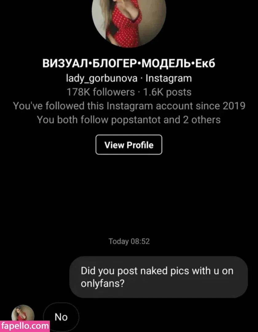 Lady Gorbunova Onlyfans Photo Gallery 