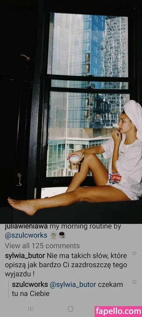 Julia Wieniawa Onlyfans Photo Gallery 