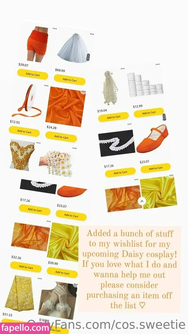 cos.sweetie Onlyfans Photo Gallery 