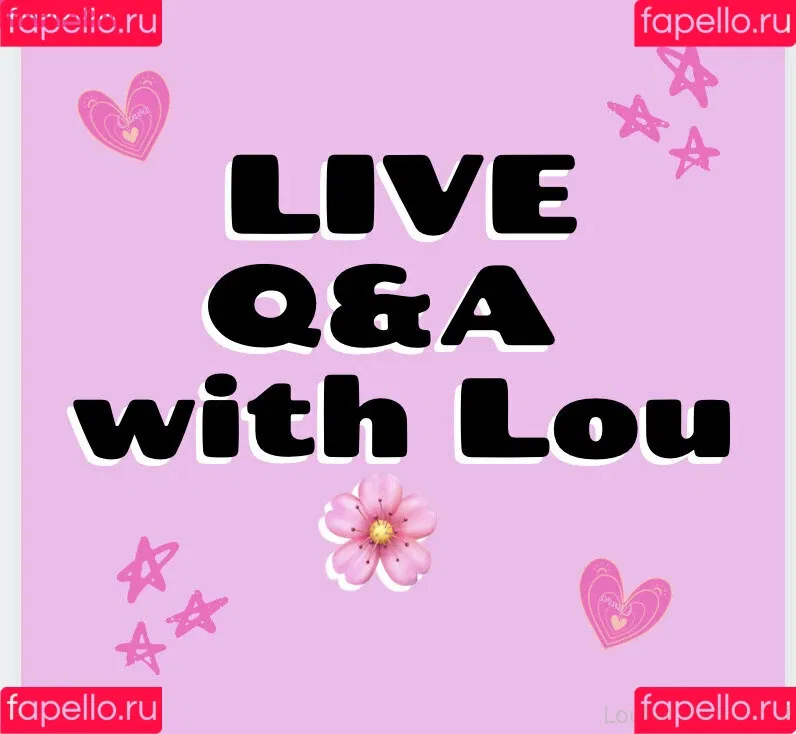 louiselou Onlyfans Photo Gallery 