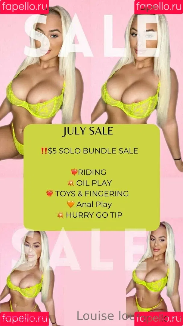 louiselou Onlyfans Photo Gallery 