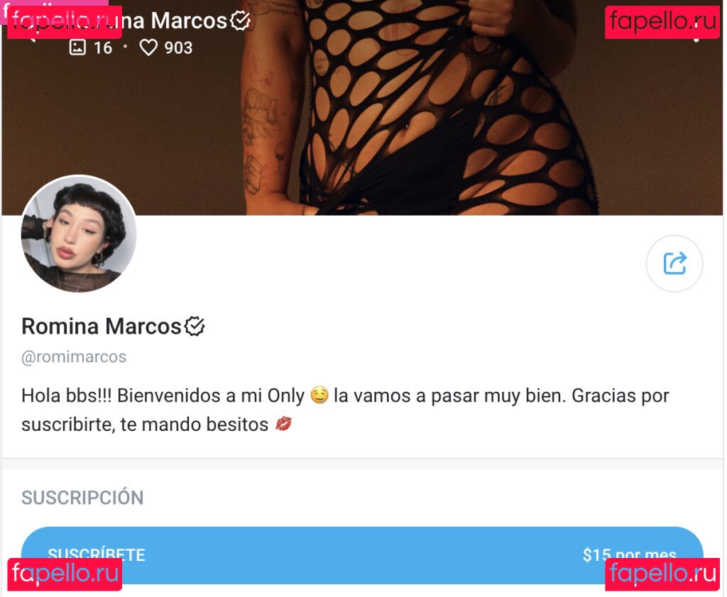 Romina Marcos Nude Onlyfans Photo 12