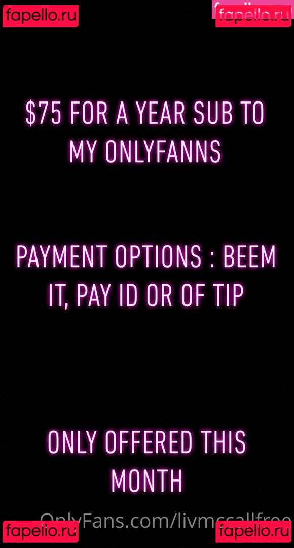 livmccallfree Nude Onlyfans Photo 6