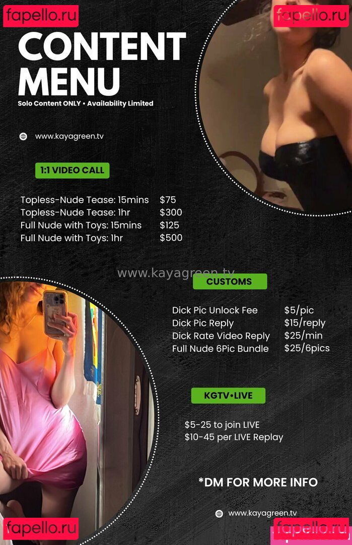 kayagreentv Nude Onlyfans Photo 9
