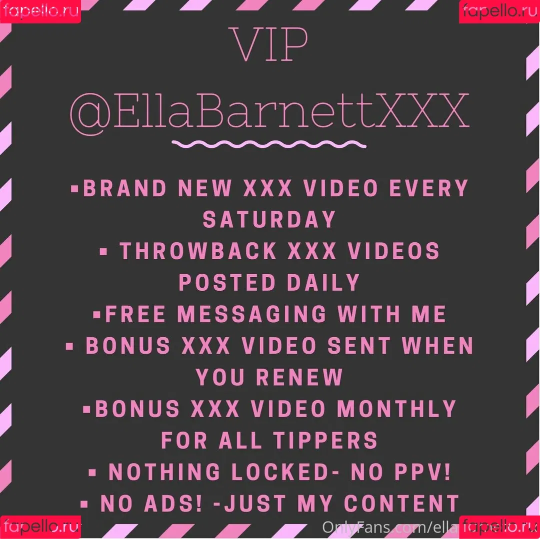 ellabarnettvip Onlyfans Photo Gallery 