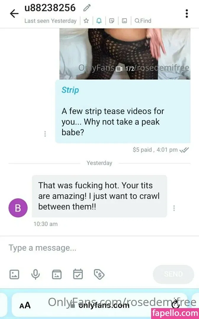 rosedemifree Onlyfans Photo Gallery 