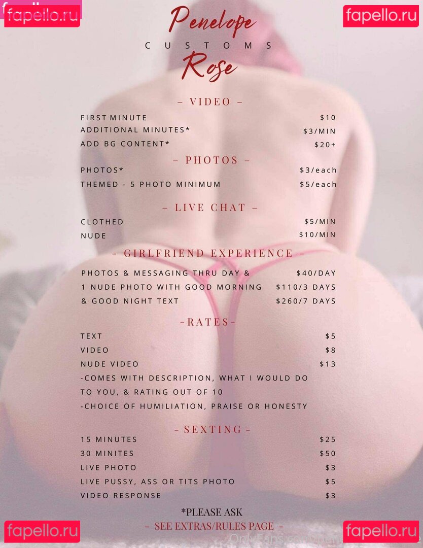 peneloperosefree Nude Onlyfans Photo 12