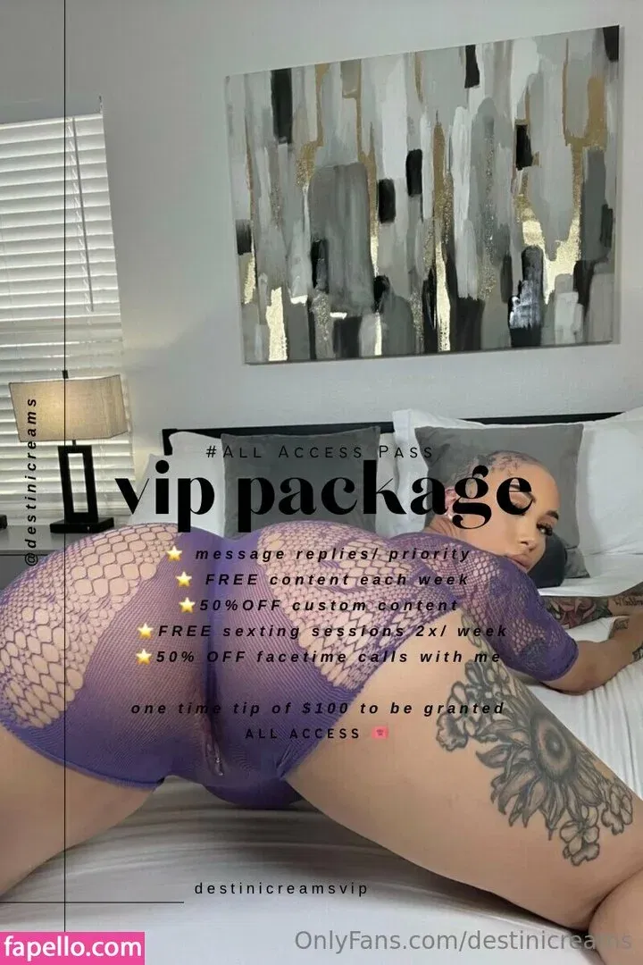 destinicreams Onlyfans Photo Gallery 
