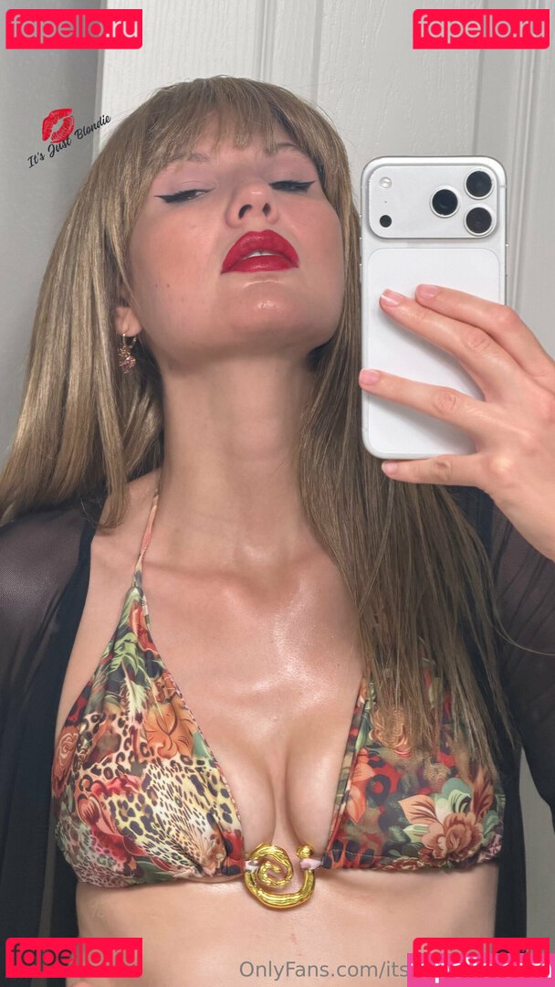 ItsJustblondie Nude Onlyfans Photo 14