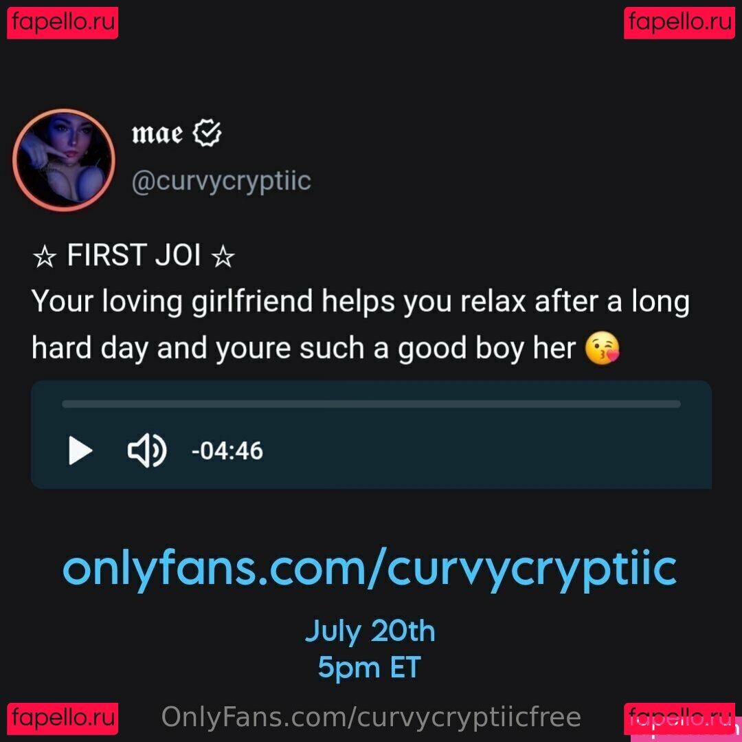 curvycryptiicfree Nude Onlyfans Photo 10