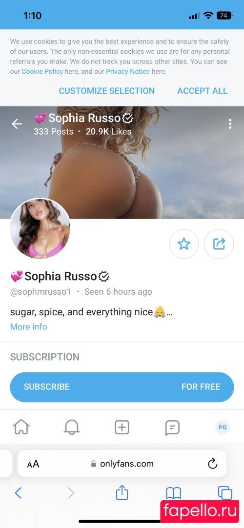 Sophia Russo Nude Onlyfans Photo 5