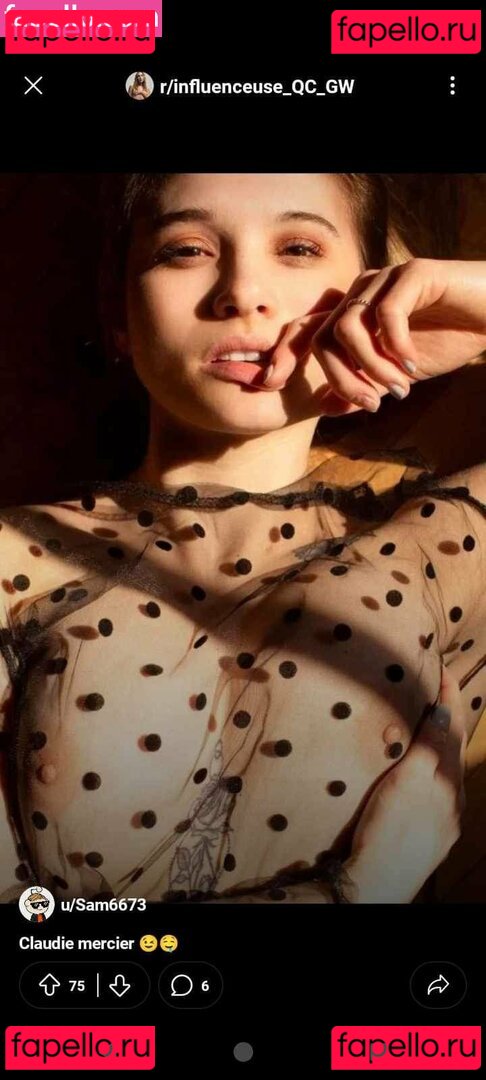 Claudie Mercier Nude Onlyfans Photo 8