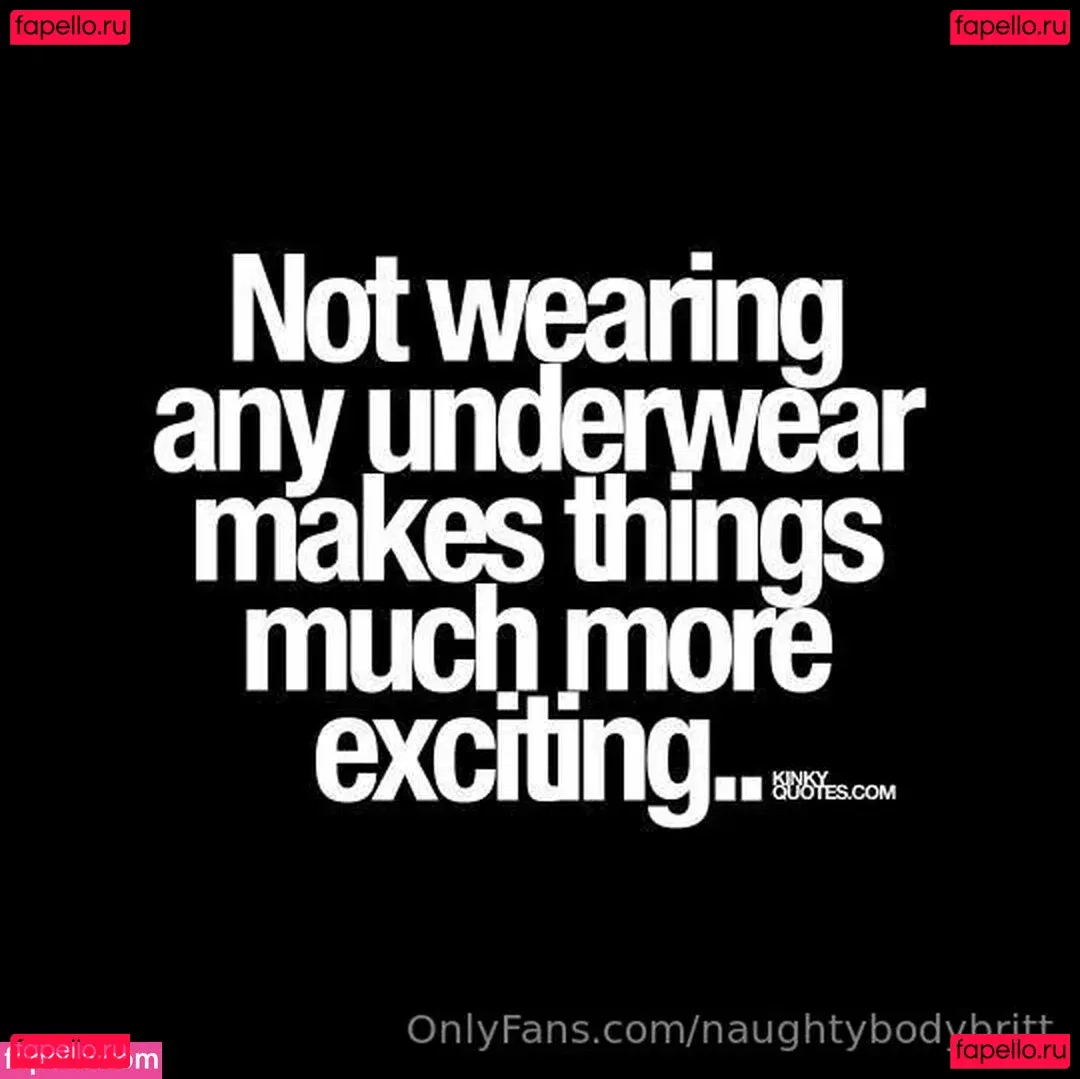 naughtybodybritt Onlyfans Photo Gallery 