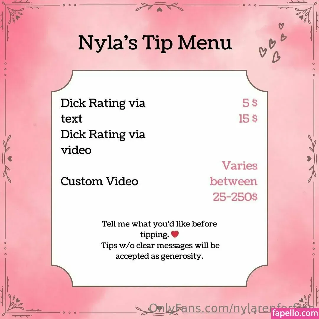 nylarenforfree Onlyfans Photo Gallery 