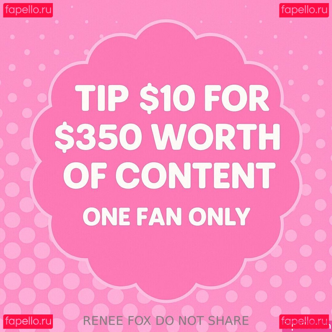 reneefox Nude Onlyfans Photo 44