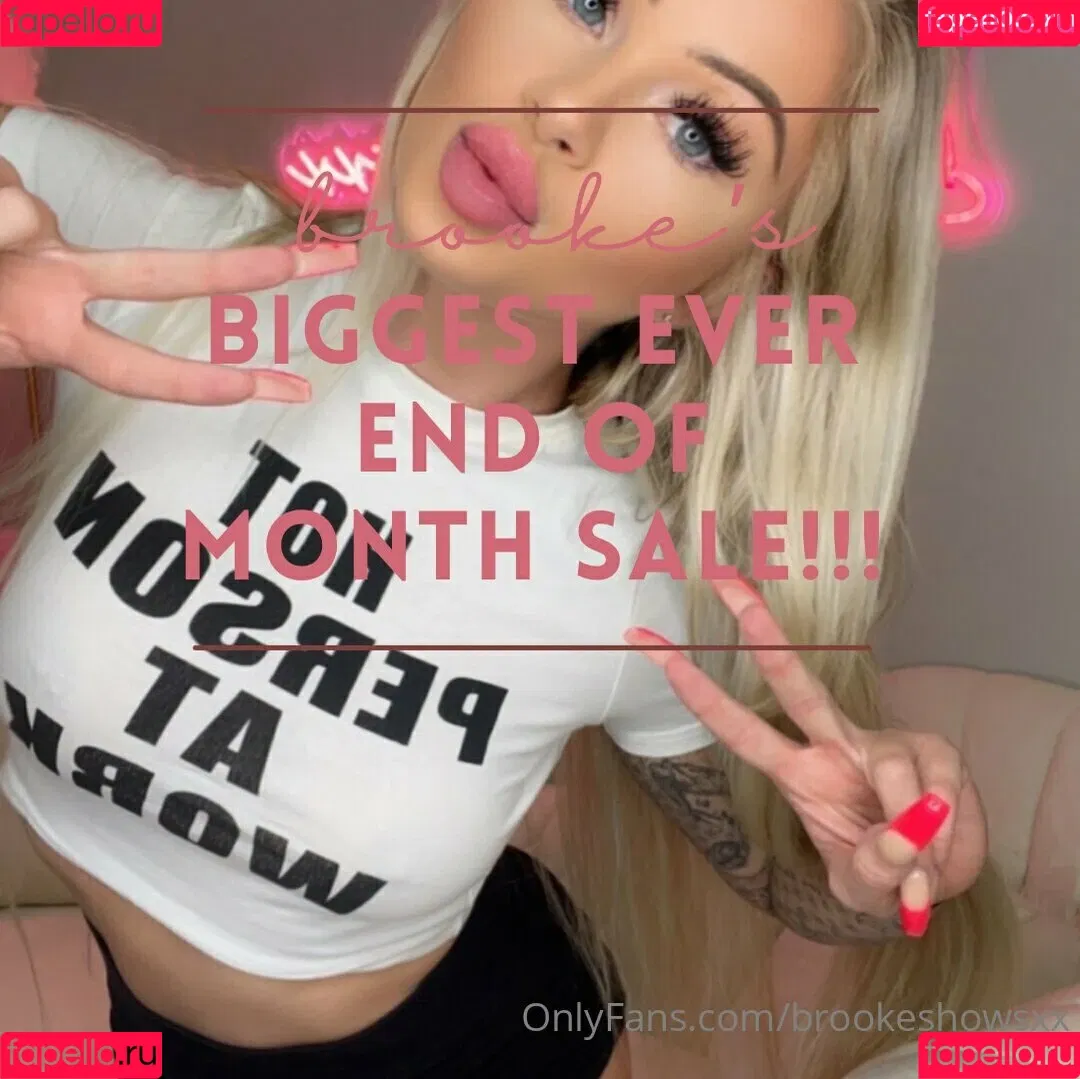 brookeshowsxx Onlyfans Photo Gallery 