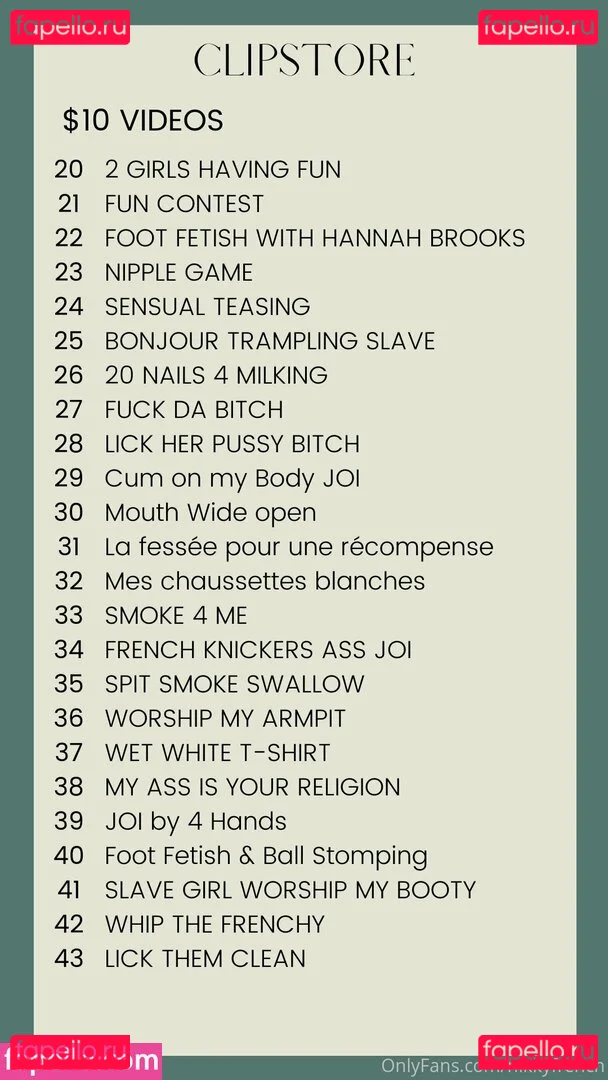 nikkyfrench Onlyfans Photo Gallery 