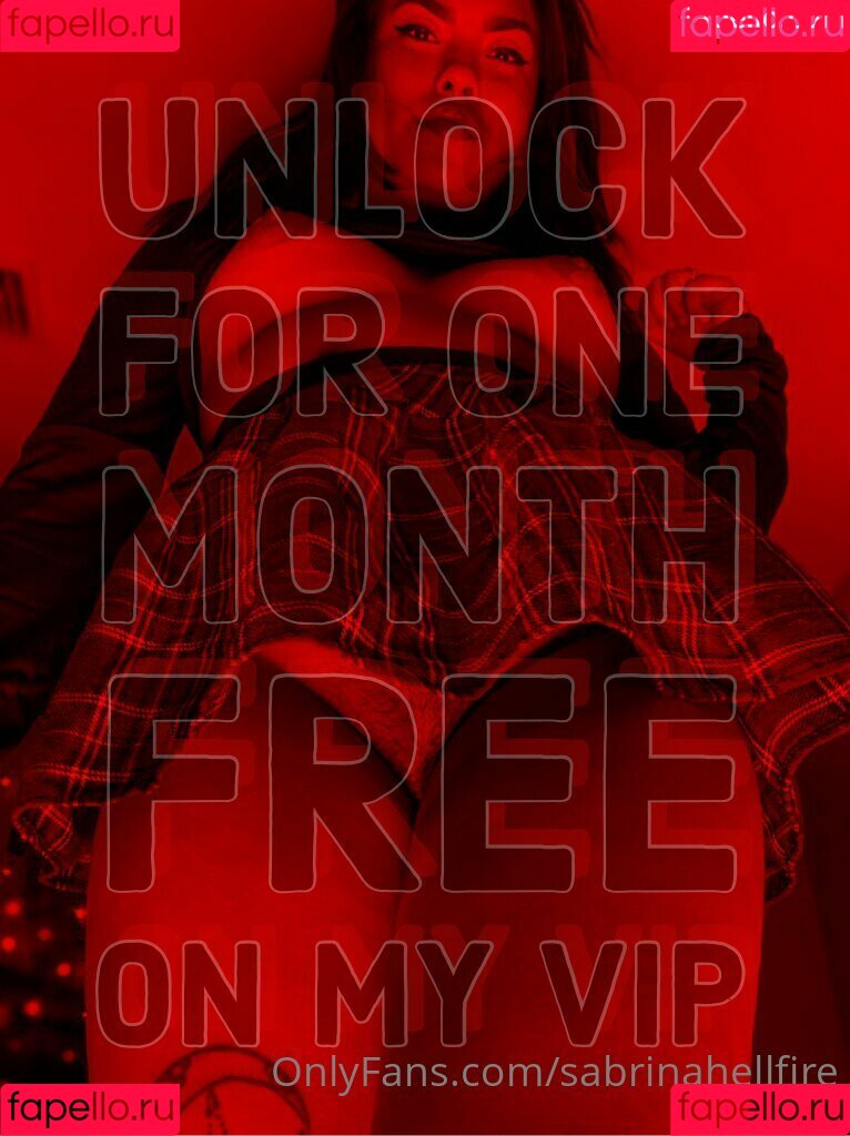 sabrinahellfire Onlyfans Photo Gallery 