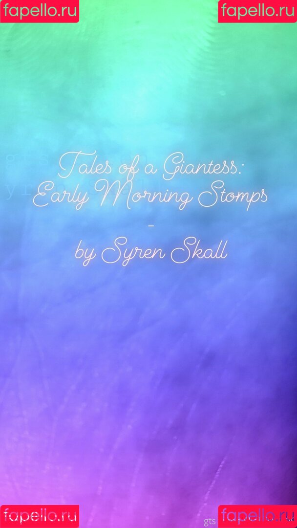 gtssyren Onlyfans Photo Gallery 