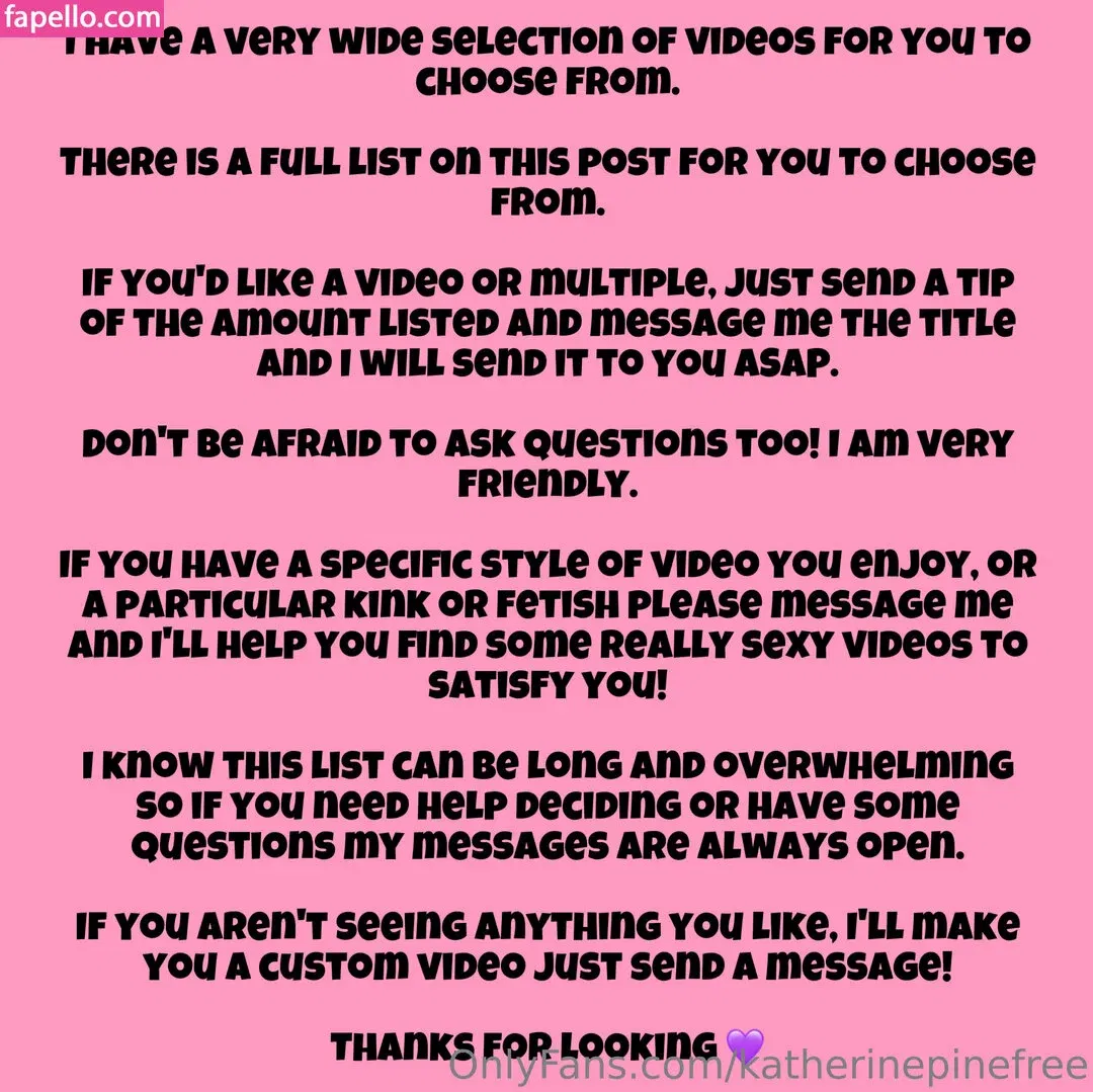 katherinepinefree Onlyfans Photo Gallery 
