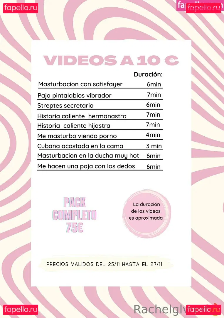 RachelGlvn Onlyfans Photo Gallery 