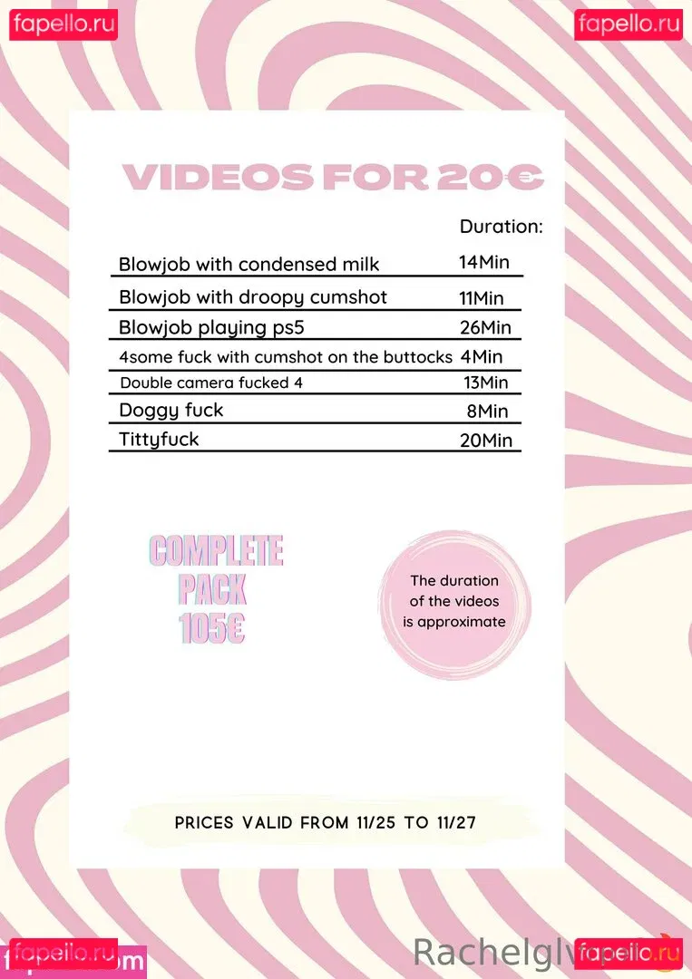 RachelGlvn Onlyfans Photo Gallery 