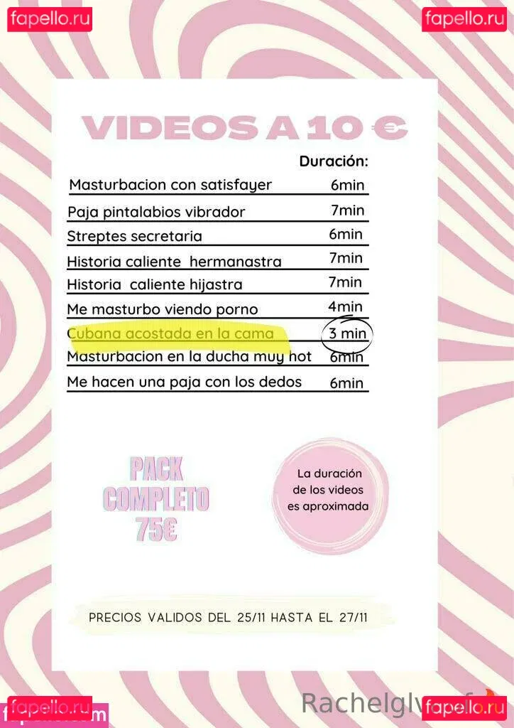 RachelGlvn Onlyfans Photo Gallery 