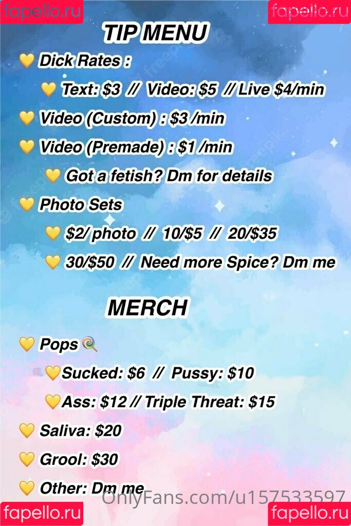 u157533597 Onlyfans Photo Gallery 