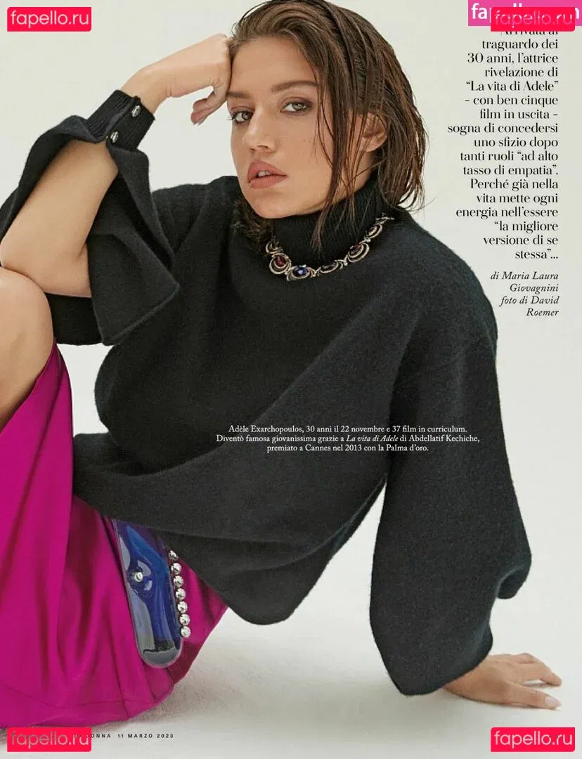Adele Exarchopoulos Onlyfans Photo Gallery 