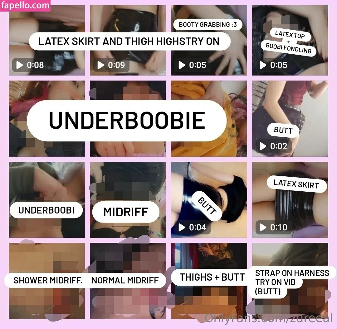 zureeal Onlyfans Photo Gallery 