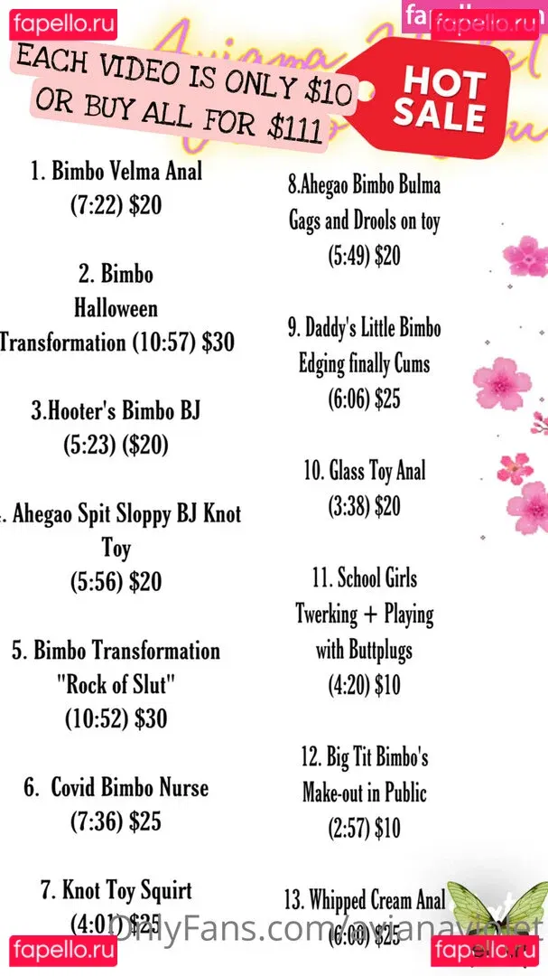 avianaviolet Onlyfans Photo Gallery 