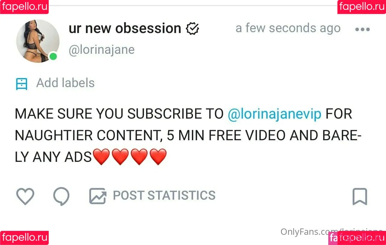 lorinajane Onlyfans Photo Gallery 
