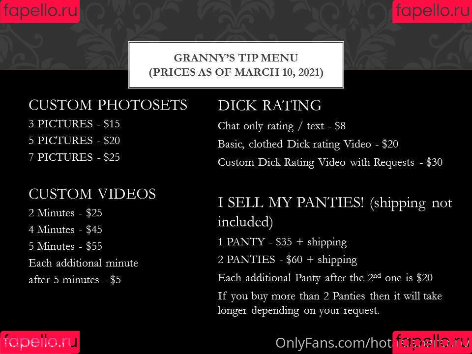 hotasiangranny Onlyfans Photo Gallery 